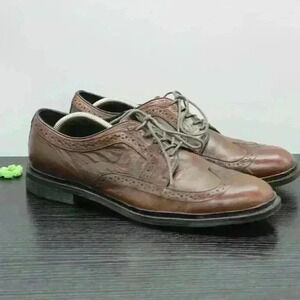 Aston Grey Fletcher Men's Brown Leather Shoes